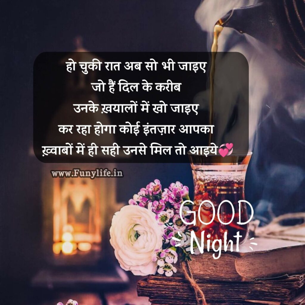 Good Night Shayari In Hindi For Friends