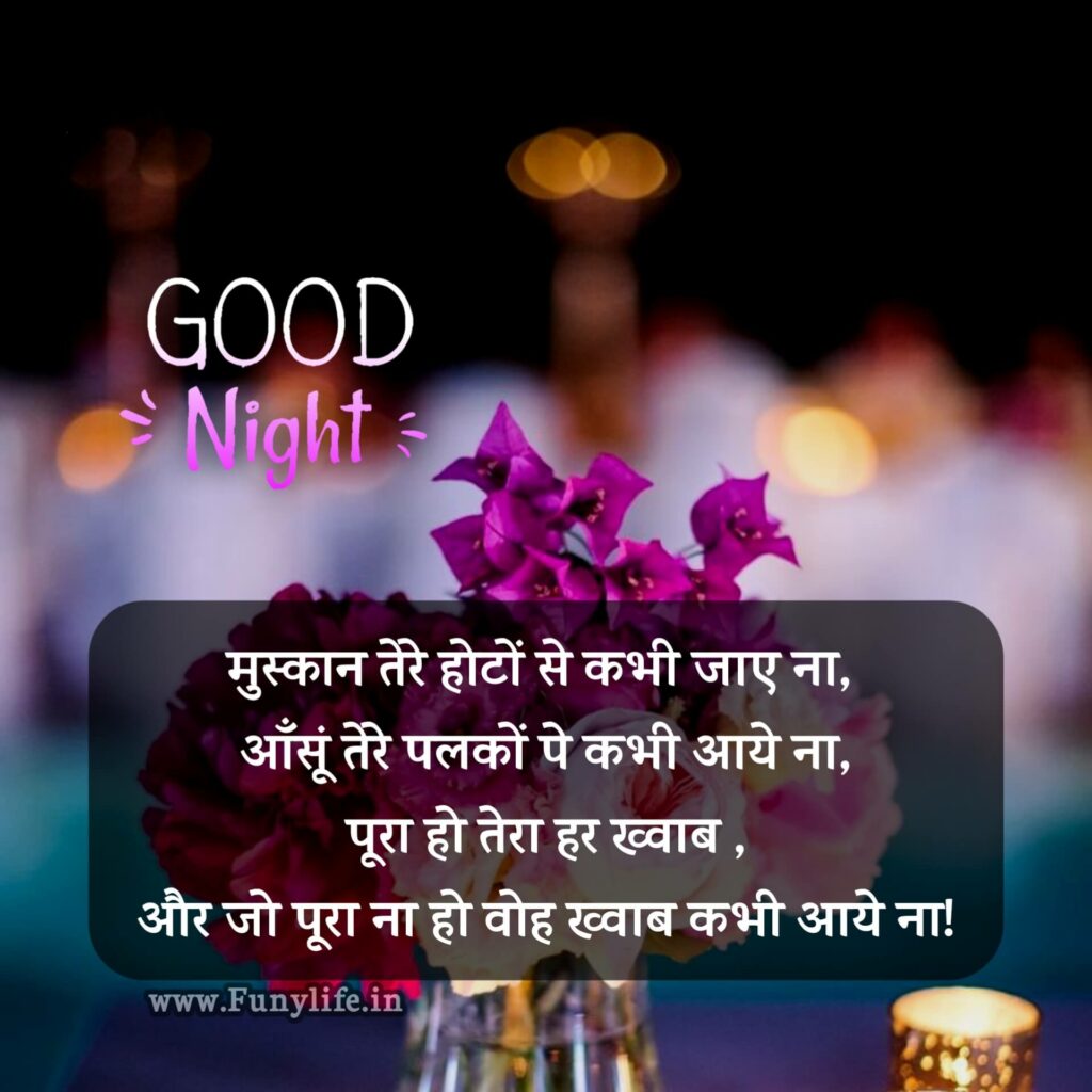 Good Night Shayari Love