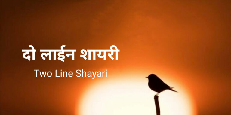 [1095+] 2 Line Shayari on Life in Hindi | जिंदगी पर शायरी दो लाइन (2025)