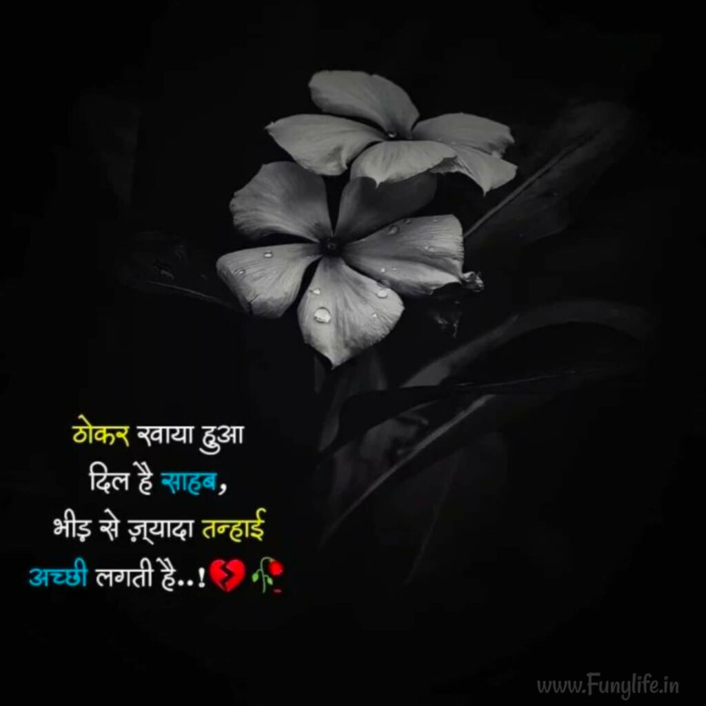 Best Sad Status in Hindi