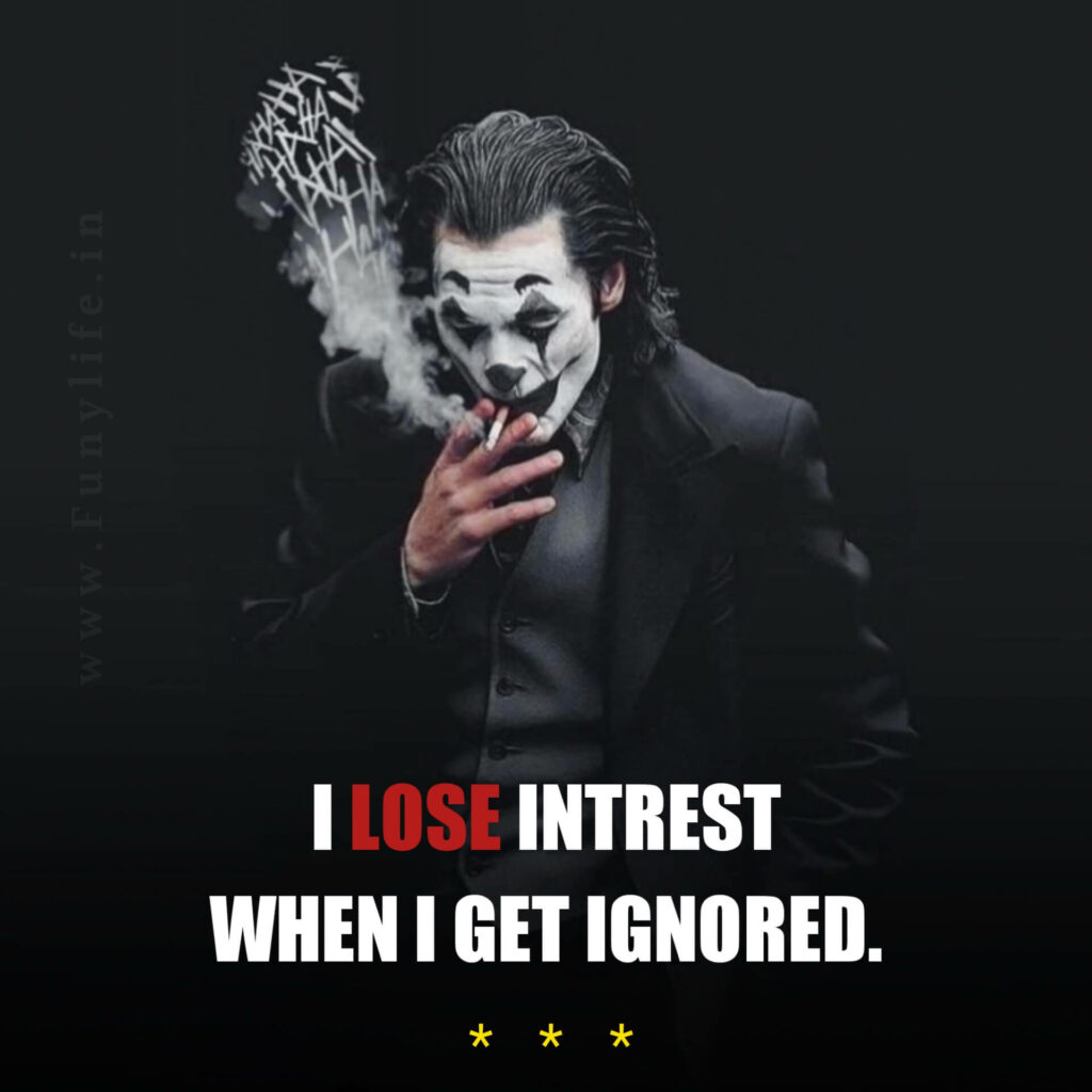 English Attitude Status for WhatsApp