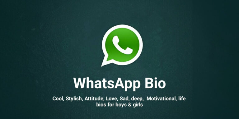 WhatsApp Bio Caption in English