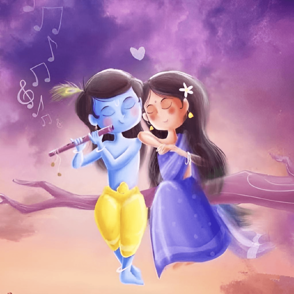 Krishna images cute
