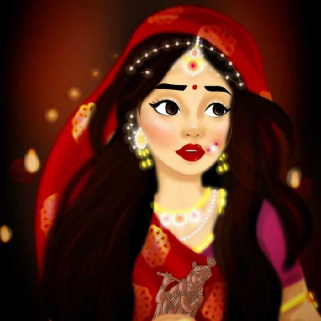 Krishna images Radha