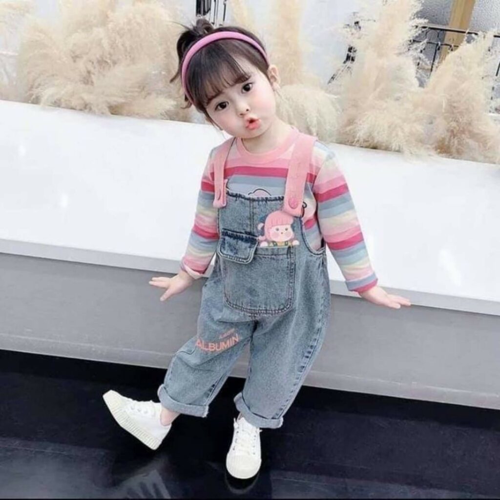 Cute baby girl pic for Profile
