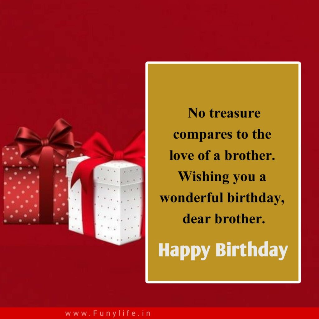 Simple Birthday Wishes for Brother